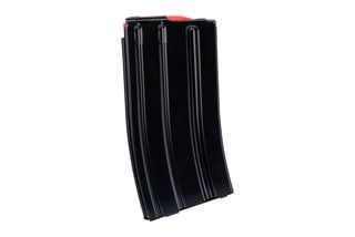 Global Ordnance Steel 20rd 5.56 NATO magazine has a sleek black finish